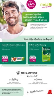 Aktueller mea - meine apotheke Prospekt "Unsere August-Angebote" für Glauchau Aktueller mea - meine apotheke Prospekt für Glauchau mit Seiten