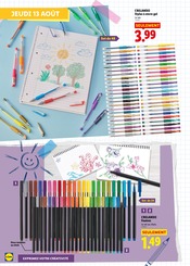 Promos Bureau dans le catalogue "Préparez la rentrée !" de Lidl Bureau en promo dans le catalogue Lidl à la page 12