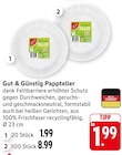 Pappteller im Angebot bei E center in Ludwigsburg Pappteller Angebote von Gut & Günstig bei E center Ludwigsburg für 1,99 €
