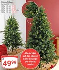 Aktuelles Weihnachtsbaum Kunststoff Höhe: 120 cm Angebot bei GLOBUS in Koblenz ab 49,99 €