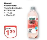 Vitamin Water im Angebot bei GLOBUS in Saarlouis Vitamin Water Angebote von hohes C bei GLOBUS Saarlouis für 1,39 €