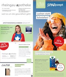 Aktueller LINDA Premiumapotheke Prospekt (Oestrich-Winkel, 3 Seiten zum blättern LINDA Premiumapotheke Prospekt Aktuelle Angebote mit 3 Seiten