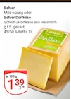 GLOBUS Roggentin - Mild-würzig oder Behler Dorfkäse Angebot im Prospekt Mild-würzig oder Behler Dorfkäse bei GLOBUS im Roggentin Prospekt für 1,39 €