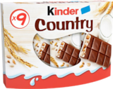 Country - Kinder - Supeco Country - Kinder à 1,40 € dans le catalogue Supeco