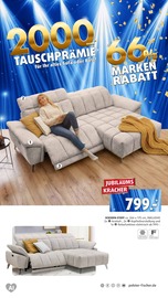 Couch im Polstermöbel Fischer Prospekt in Schorndorf Aktueller Polstermöbel Fischer Prospekt mit Couch, "JUBILÄUM", Seite 3
