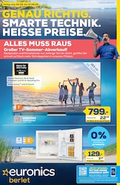 EURONICS Prospekt für Arnsberg mit 8 Seiten EURONICS Prospekt für Arnsberg: "GENAU RICHTIG. SMARTE TECHNIK. HEISSE PREISE.", 8 Seiten, 06.08.2026 - 12.08.2026