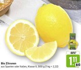 Bio Zitronen Angebote bei E center Ulm für 1,11 €