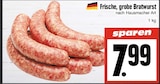 Frische, grobe Bratwurst bei EDEKA im Beselich Prospekt für 7,99 €