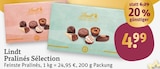 Pralinés Sélection von Lindt im aktuellen tegut Prospekt für 4,99 €