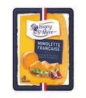 Mimolette française tendre et fruitée au lait pasteurisé en tranche - ISIGNY STE MERE - Super U à Calais Mimolette française tendre et fruitée au lait pasteurisé en tranche - ISIGNY STE MERE en promo chez Super U Calais à 1,24 €