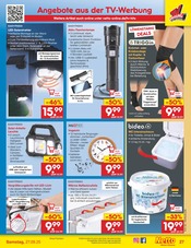 Aktueller Netto Marken-Discount Prospekt mit Uhren, "Aktuelle Angebote", Seite 27