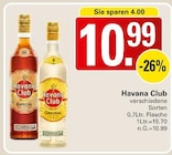 Aktuelles Havana Club Angebot bei WEZ in Bad Oeynhausen ab 10,99 €
