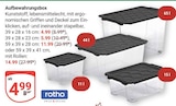 Aufbewahrungsbox im Angebot bei GLOBUS in Trier Aufbewahrungsbox Angebote von rotho bei GLOBUS Trier für 4,99 €
