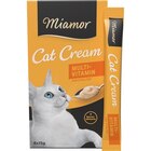 Miamor Cat Snack Multi-Vitamin Cream 6 x 15 g Angebote von Miamor bei Zookauf Neuss für 1,89 €