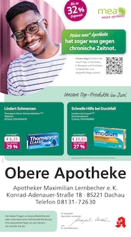 Aktueller mea - meine apotheke Prospekt für Dachau und Ungebung, Seiten zum blättern mea - meine apotheke Prospekt Unsere Juni-Angebote mit Seiten in Dachau und Umgebung