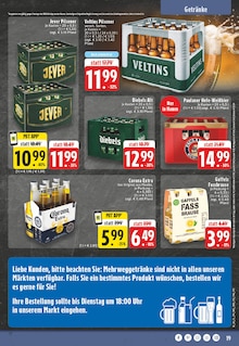 Veltins im aktuellen EDEKA Prospekt (Arnsberg) Veltins im EDEKA Prospekt "Aktuelle Angebote" mit 24 Seiten (Arnsberg)