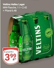 Aktuelle Veltins Angebote bei GLOBUS in Duisburg Aktuelles Helles Lager Angebot bei GLOBUS in Duisburg ab 3,99 €