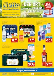 Aktueller Netto Marken-Discount Prospekt mit Gerolsteiner, "DER ORT, AN DEM DU IMMER AUSGEZEICHNETE PREISE FINDEST.", Seite 1