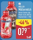 Müllermilch von Müller für 0,79 € bei ALDI Nord im Angebot Müllermilch von Müller im aktuellen ALDI Nord Prospekt