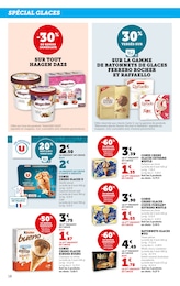 Prix et réduction Häagen Dazs dans le prospectus Super U en cours Offre Häagen Dazs dans le catalogue Super U du moment à la page 18