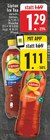 Ice Tea Zero Zucker Zitrone Angebote von Lipton bei EDEKA Erkelenz für 1,11 €