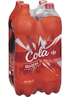 Cola - CARREFOUR CLASSIC - Supermarchés Match à Lille Cola - CARREFOUR CLASSIC en promo chez Supermarchés Match Lille à 3,99 €