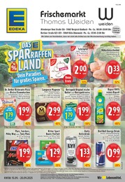 Supermarkt Prospekt von EDEKA Odenthal EDEKA Prospekt: "Aktuelle Angebote", 26 Seiten, 15.09.2025 - 20.09.2025