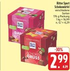 Schokowürfel Danke Angebote von Ritter Sport bei EDEKA Altenburg für 2,99 €