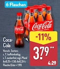 Coca-Cola Angebote von Coca-Cola bei ALDI Nord Nienburg für 3,79 €