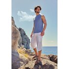 Pantacourt en lin homme - TEX en promo chez Carrefour Pantacourt en lin homme - TEX dans le catalogue Carrefour