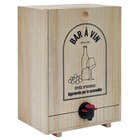 Distributeur de vin en bois pour cubi 5L en promo chez Gifi Bastia à 14,99 €