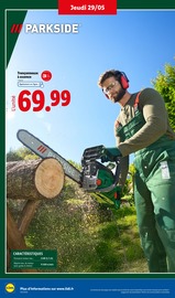 Tronçonneuse Angebote im Prospekt "Coup d'envoi sur les promos !" von Lidl Tronçonneuse Angebote im Prospekt "Coup d'envoi sur les promos !" von Lidl auf Seite 36
