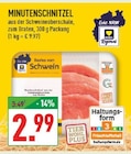 Minutenschnitzel Angebote von Bestes vom Schwein bei Marktkauf Duisburg für 2,99 €