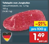 Tafelspitz vom Jungbullen im Angebot bei Netto Marken-Discount in Seevetal Tafelspitz vom Jungbullen Angebote bei Netto Marken-Discount Seevetal für 1,49 €
