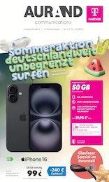 Aurand Communications Prospekt für Bad Laasphe mit 12 Seiten Aurand Communications Prospekt für Bad Laasphe: "SOMMERAKTION: DEUTSCHLANDWEIT UNBEGRENZT SURFEN", 12 Seiten, 01.08.2026 - 31.08.2026