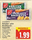 Kräuter- oder Knoblauchbaguette von GUT&GÜNSTIG im aktuellen E center Prospekt für 1,99 €