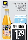 Saft im E xpress Prospekt Saft von EDEKA im aktuellen E xpress Prospekt für 1,29 €