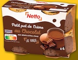 Petit Pot de Crème au Chocolat - Netto - Netto Petit Pot de Crème au Chocolat - Netto à 1,87 € dans le catalogue Netto