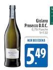 Prosecco D.O.C. im Angebot bei EDEKA in Landshut Prosecco D.O.C. Angebote von Giolano bei EDEKA Landshut für 5,49 €