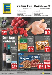 Flammkuchen im EDEKA Prospekt in Detmold Aktueller EDEKA Prospekt mit Flammkuchen, "Aktuelle Angebote", Seite 1