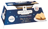 L'Emblématique Bloc de Foie Gras de Canard avec morceaux - JEAN LARNAUDIE en promo chez Colruyt Dijon à 19,73 €