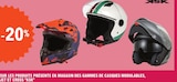 Promo -20% sur les produits présents en magasin des gammes de casques modulables, jet et cross ksk à  dans le catalogue E.Leclerc à La Chaux