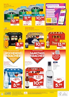 Mineralwasser im Netto Marken-Discount Prospekt "DER ORT, AN DEM DU IMMER AUSGEZEICHNETE PREISE FINDEST." mit 2 Seiten (Dortmund)