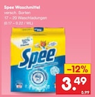 Waschmittel im Angebot bei Netto Marken-Discount in Falkensee Waschmittel Angebote von Spee bei Netto Marken-Discount Falkensee für 3,49 €