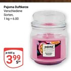 Duftkerze im Angebot bei GLOBUS in Homburg Duftkerze Angebote von Pajoma bei GLOBUS Homburg für 3,99 €