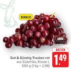 Trauben rot im aktuellen Prospekt bei EDEKA in Siebeldingen
