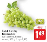 Trauben hell bei EDEKA im Prospekt "" für 1,49 €
