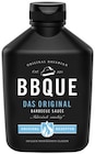 BBQUE Sauce im REWE Prospekt BBQUE Sauce von Original Bavarian im aktuellen REWE Prospekt für 2,99 €