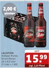 Aktuelles Erdbeer Porter Angebot bei Getränke Quelle WVG in Magdeburg ab 15,99 €