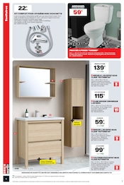 Promos WC dans le catalogue "PRIX DÉPÔT" de Brico Dépôt WC en promo dans le catalogue Brico Dépôt à la page 6